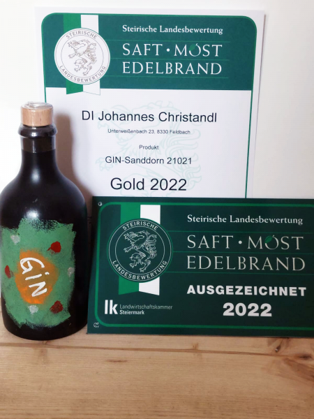 gin Christandl - sanddorn Shop Obstbau