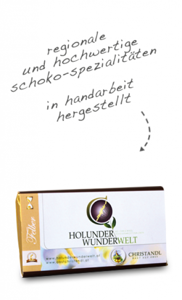 WUNDERWELT SCHOKOLADE ARONIA - 70 g